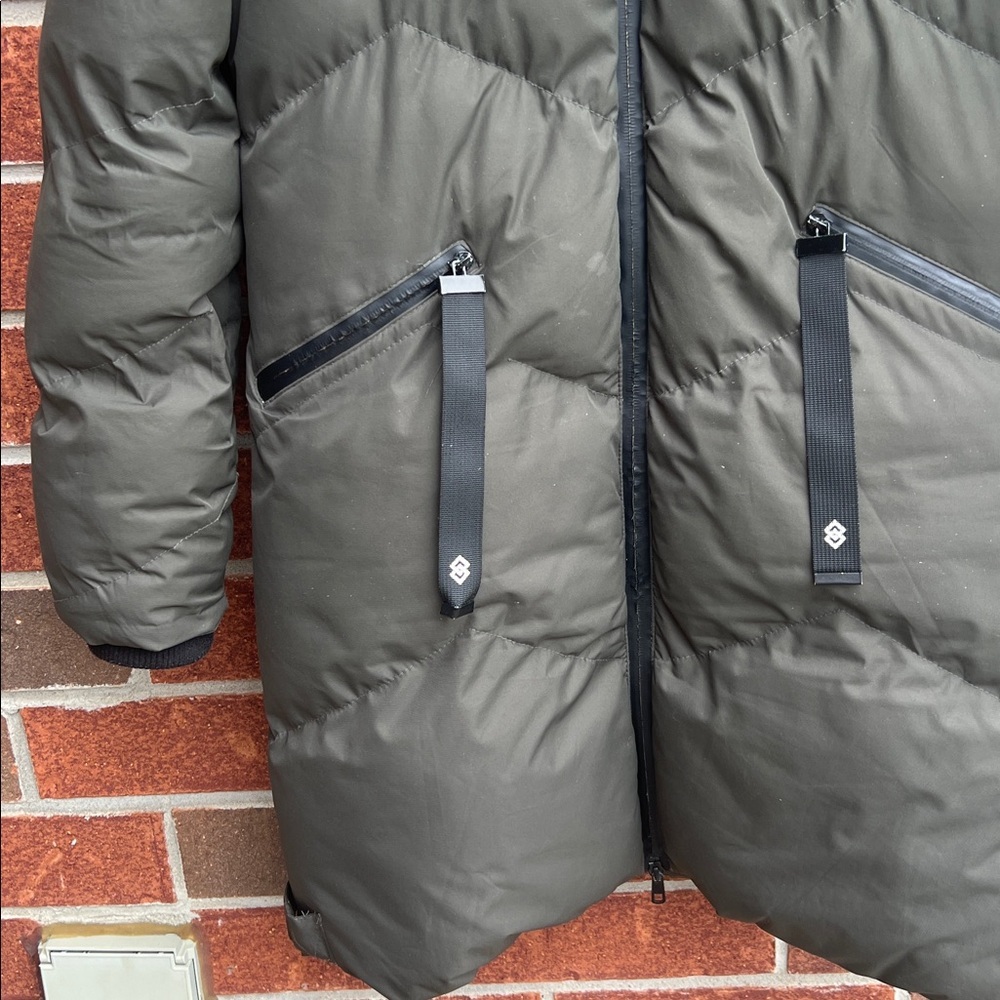 Saint & Sinner Women’s Long Padded Hooded Winter Coat - Picture 6 of 9
